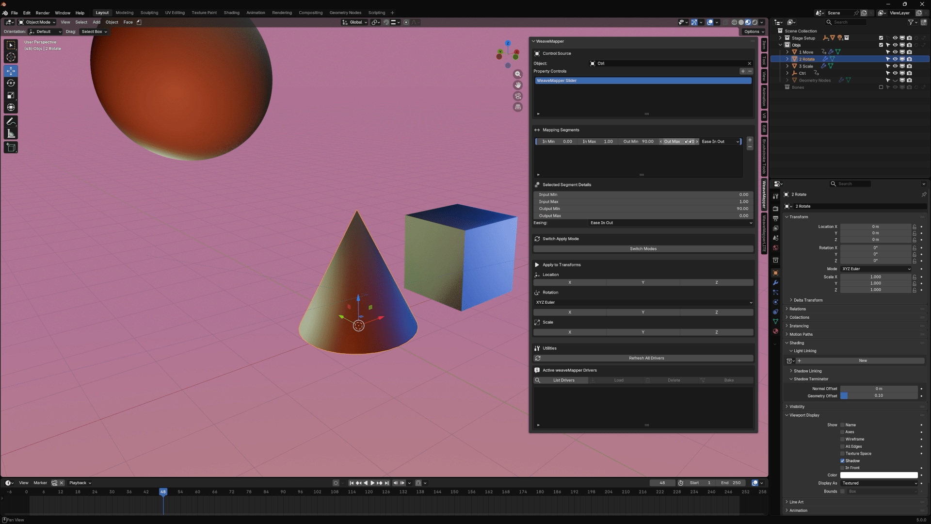 Introducing WeaveMapper a new addon for Blender